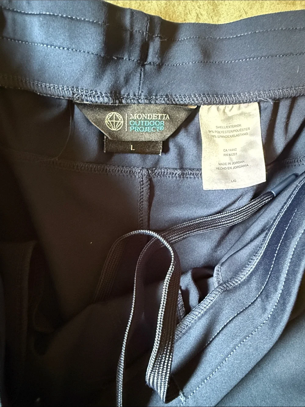 Mondetta Navy Blue Athletic Jogger Pants